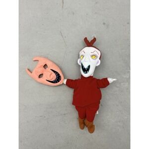 Vintage 2004 NECA Nightmare Before Christmas LOCK Plush with Mask Tim Burton 12"